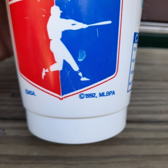 Vintage 1992/1994 MLB Jim Abbott & Cecil Fielder Collector Series souvenir cups - Picture 11 of 13